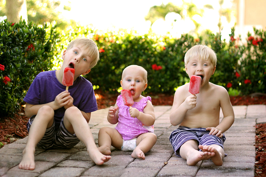Baby Food Popsicles