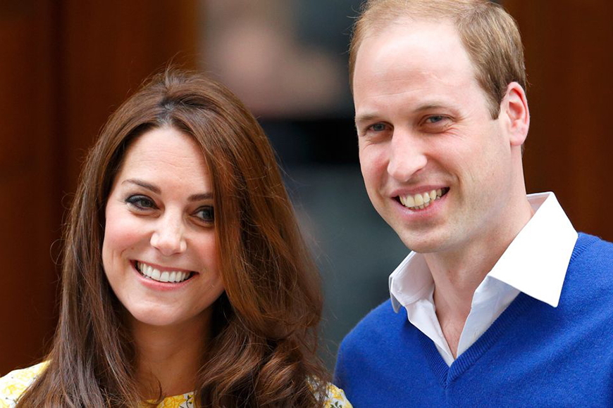 Kate Middleton gives birth to a baby boy 