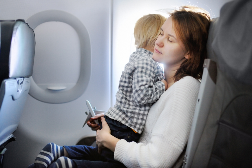 Surviving A Flight With Your Toddlers