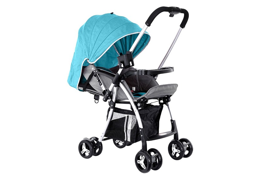 BABY PLUS Stroller Pram in Green