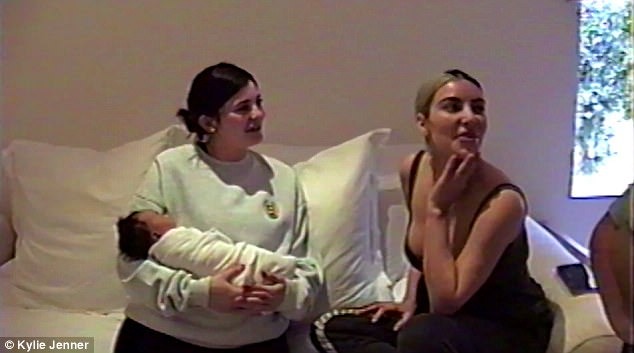 Kim Kardashian's Third Child Makes Her First Debut In Kylie's Pregnancy Montage 