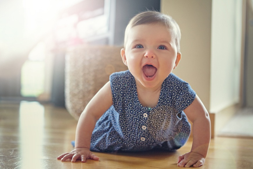 baby walking at 9 months