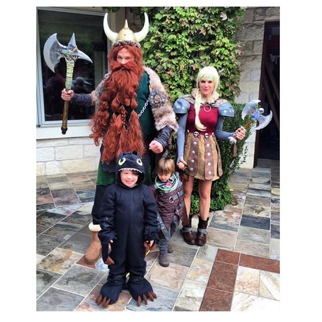 Celebrity family Halloween costume ideas