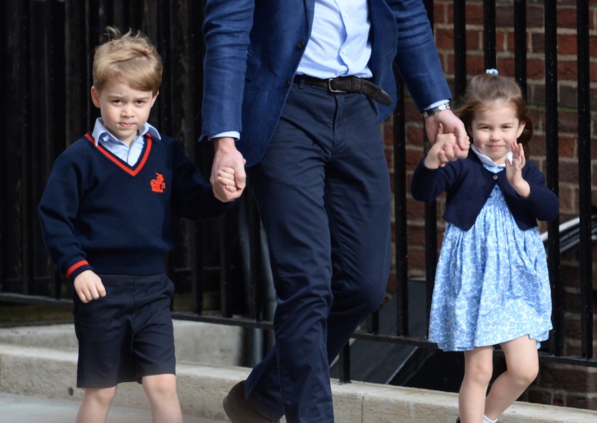 Prince George and Princess Charlotte