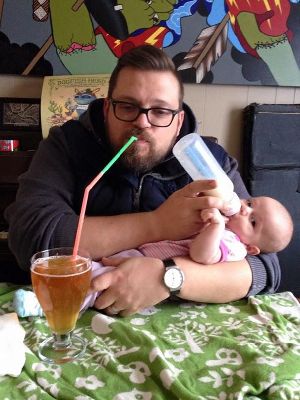 Why Dads Shouldn't Be Left Alone With Children - in Pictures Why Dads Shouldn't Be Left Alone With Children - in Pictures