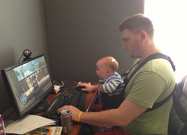 Why Dads Shouldn't Be Left Alone With Children - in Pictures Why Dads Shouldn't Be Left Alone With Children - in Pictures