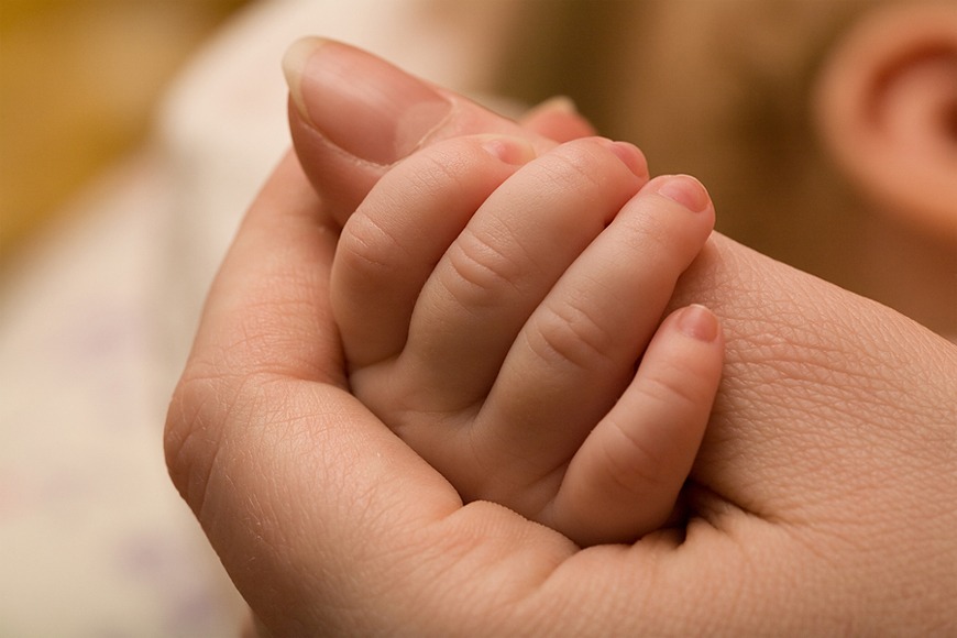 Baby hand Baby hand