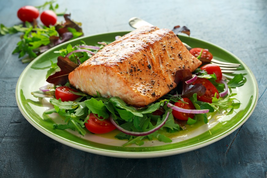 Salmon fish Salmon fish