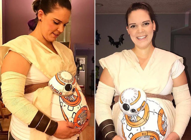 Creative Halloween Costumes For Pregnant Women