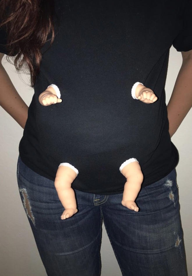 Creative Halloween Costumes For Pregnant Women Creative Halloween Costumes For Pregnant Women