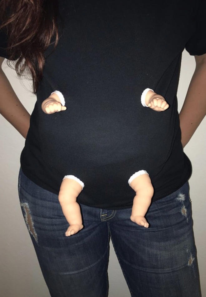 Creative Halloween Costumes For Pregnant Women