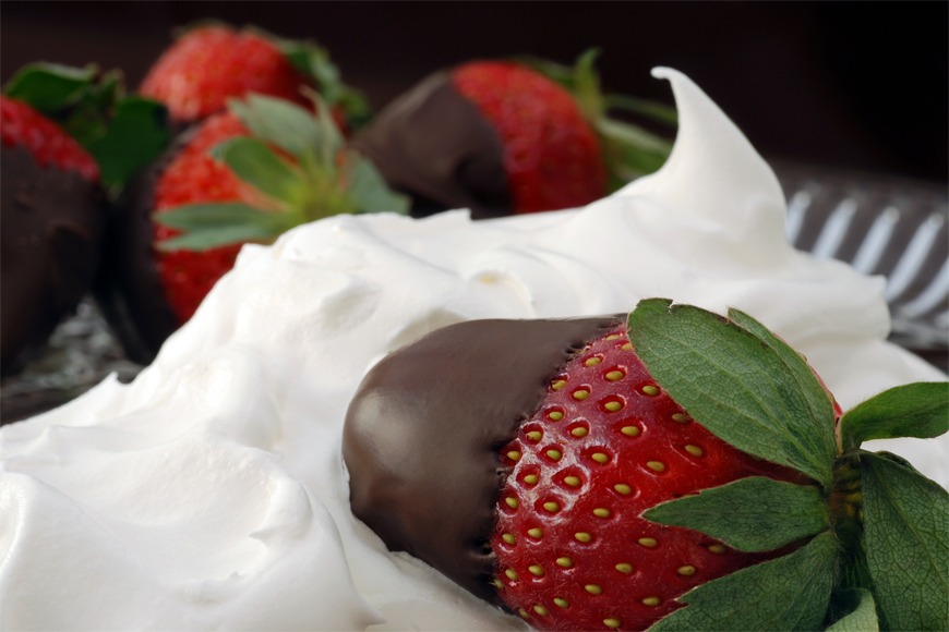 Eat something decadent Eat something decadent