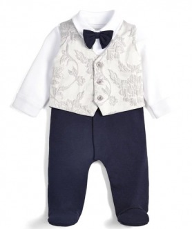 Jacquard Waistcoat All-in-One by Mamas & Papas