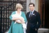 The Prince and Princess of Wales after the birth of William in 1982 (PA)